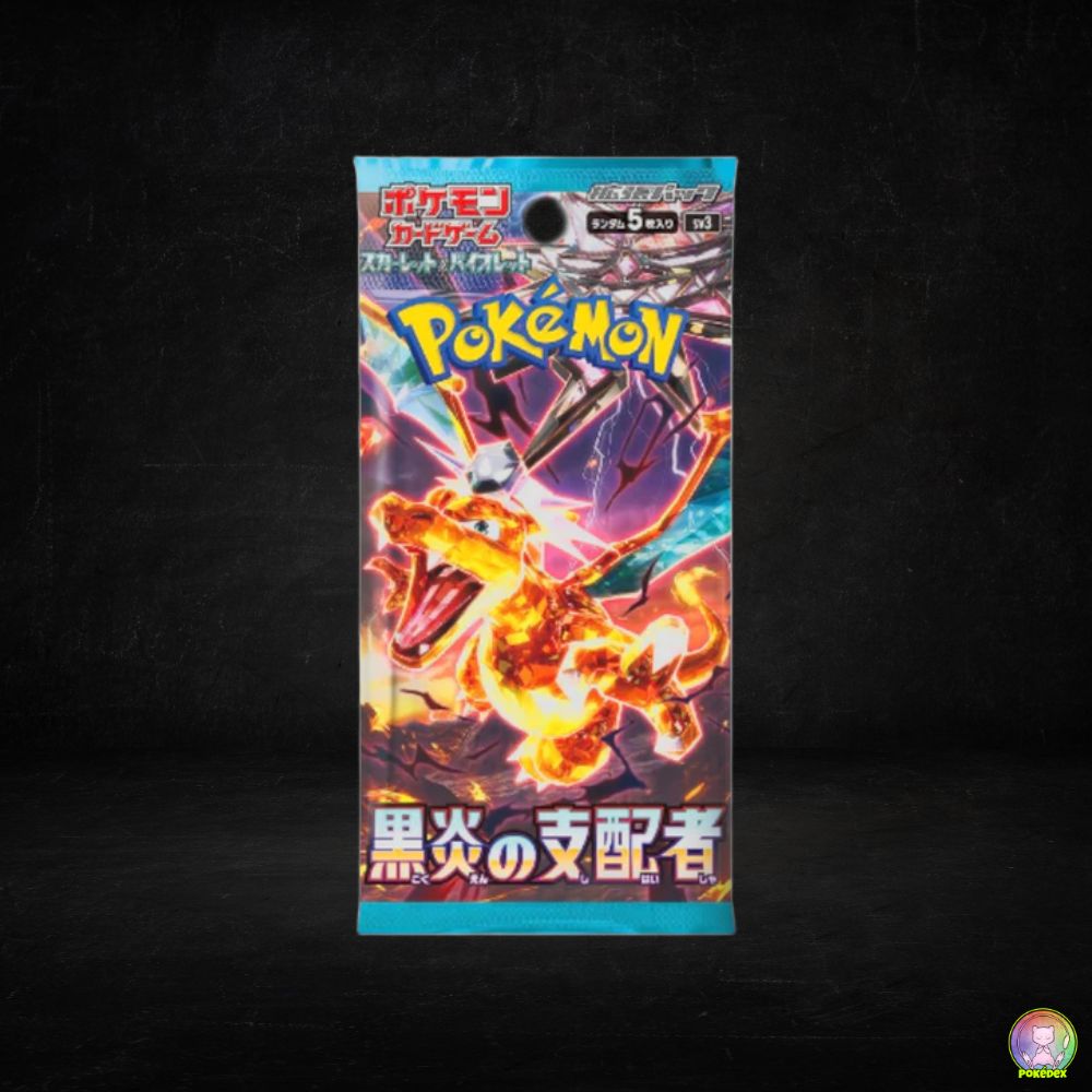 black flame japanese booster box Pokémon TCG: Ruler of the Black Flames Booster PACK