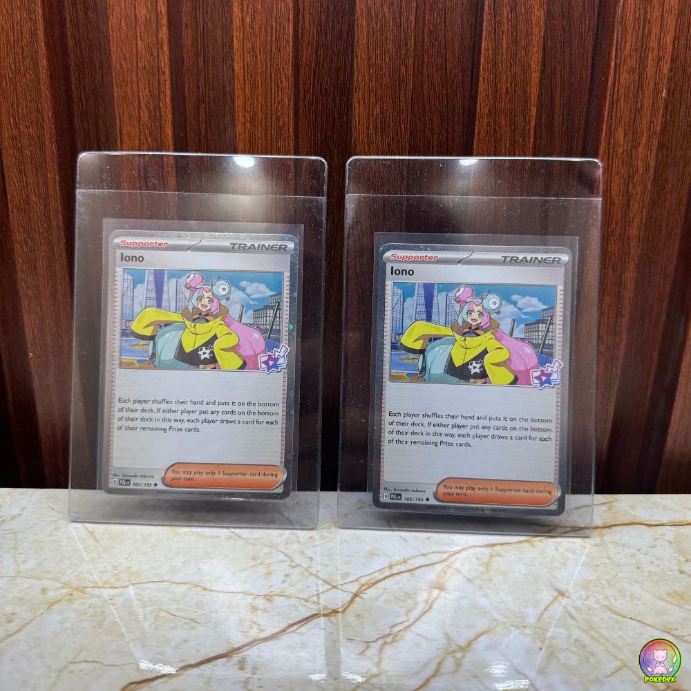 Pokmon PROMO Card | Iono 185/193 Pokdex Pokmon PROMO Card | Iono 185/193 Pokdex
