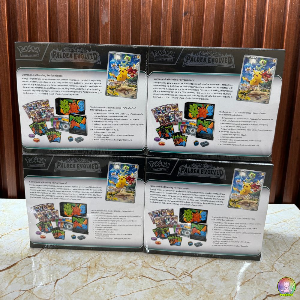 Pokémon TCG: Paldea Evolved Elite Trainer Box (ETB)