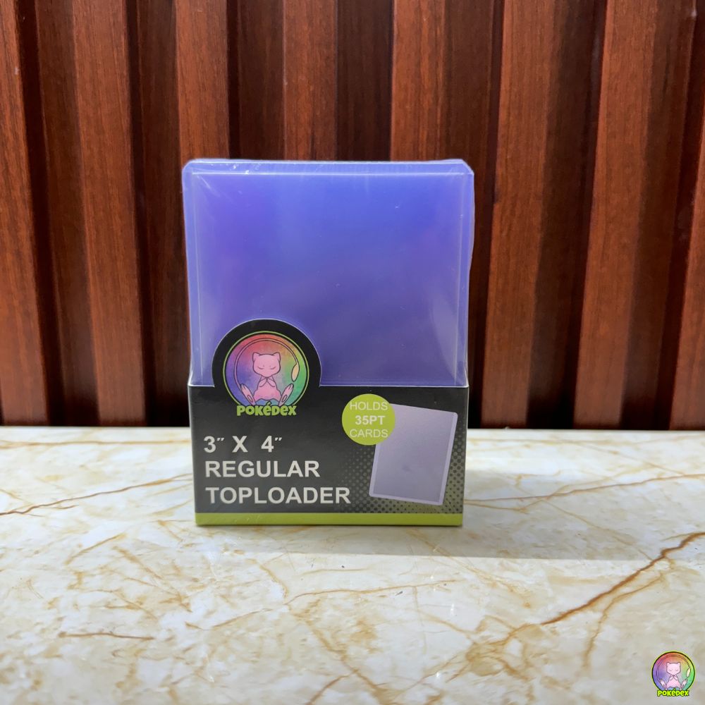 Pokedex 3x4 Standard Top Loaders | TCG Supplies