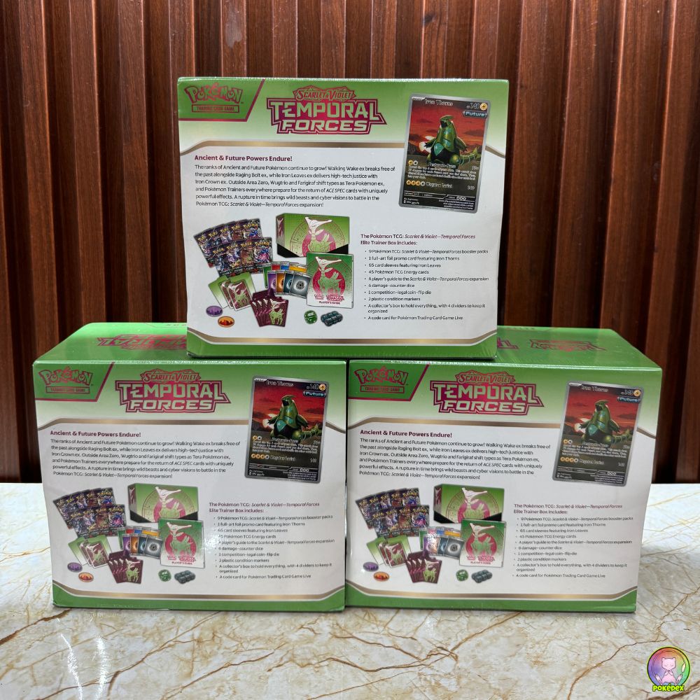 Pokémon TCG: Temporal Forces Elite Trainer Box (ETB)