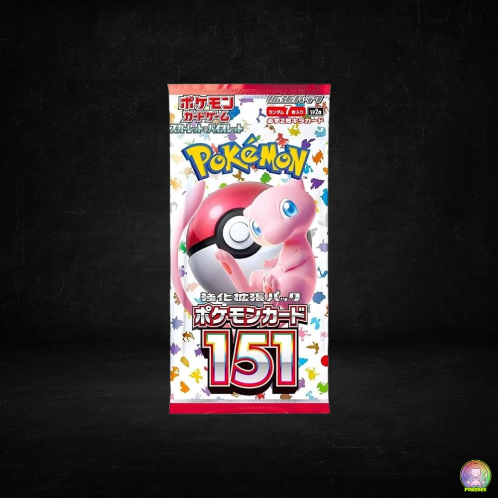 pokemon japanese booster pack Pokémon TCG: Pokémon 151 Booster PACK (Sealed)