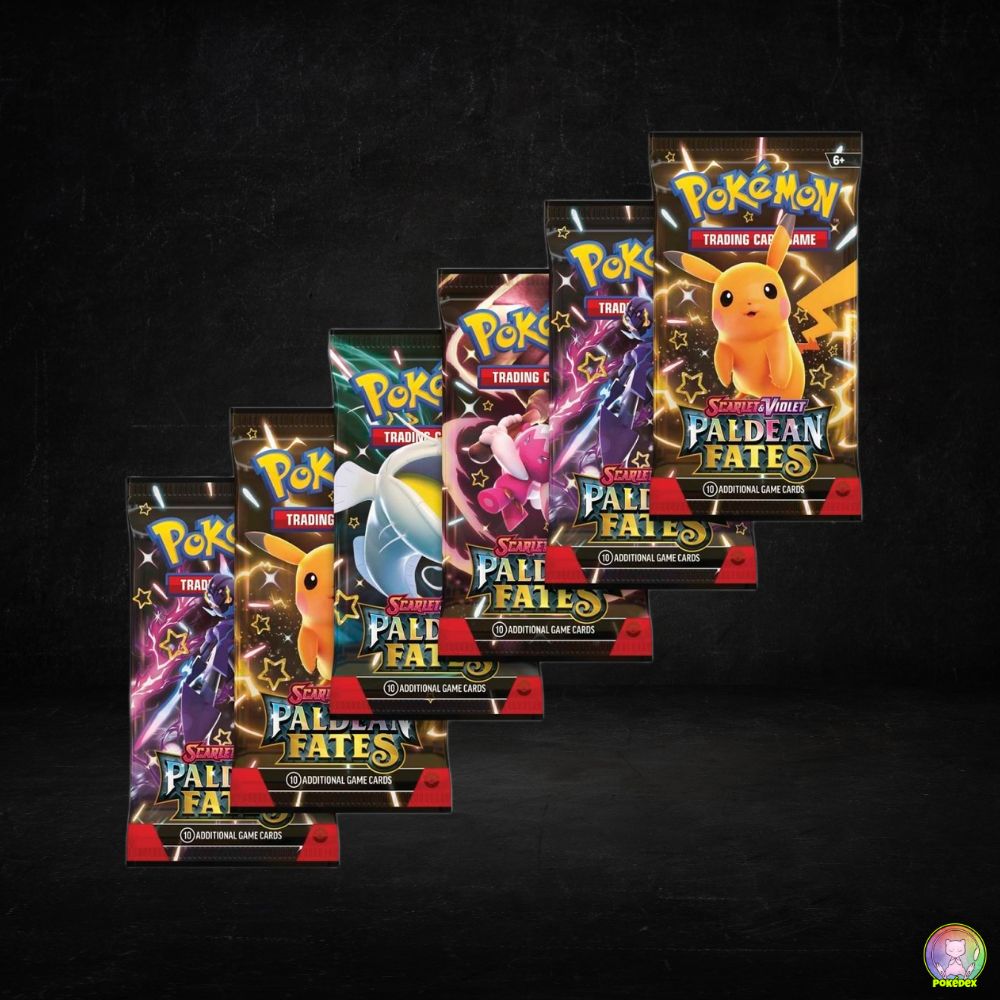 Pokmon TCG: Paldean Fates Booster PACK (English) Pokdex Pokmon TCG: Paldean Fates Booster PACK (English) Pokdex