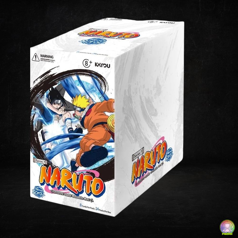 Naruto Kayou Smriti Heaven Scroll Display Box (English Version