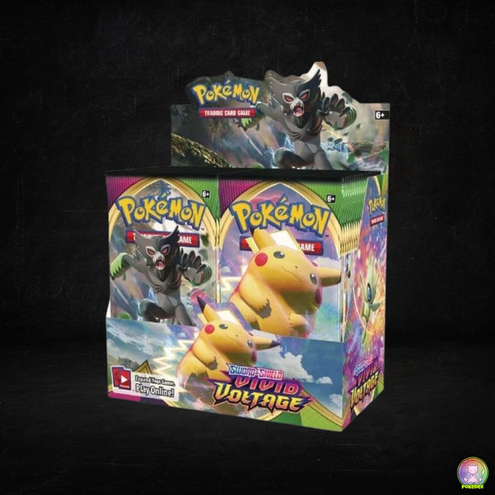 Pokémon TCG: Sword & Shield - Vivid Voltage Booster Display Box (36 Packs)