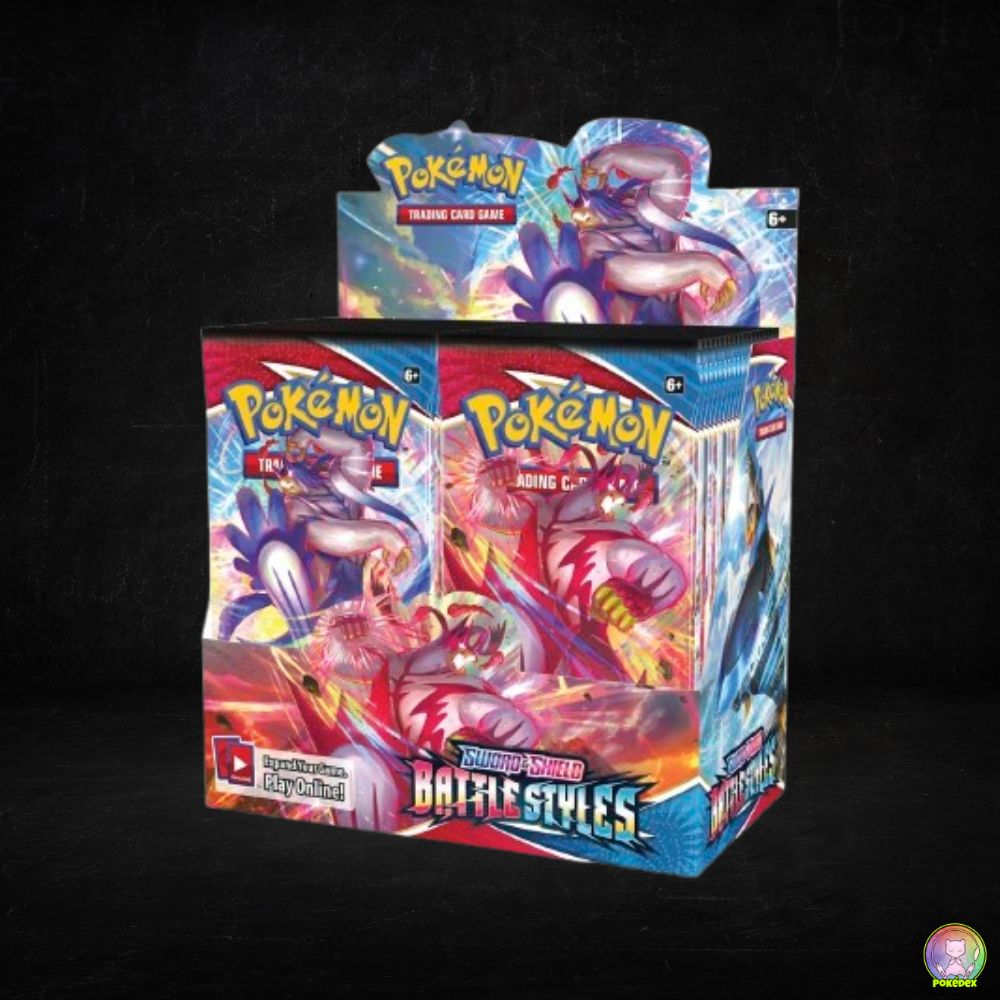 Pokmon TCG: Sword & Shield - Battle Styles Booster Display Box (36 Pa Pokdex Pokmon TCG: Sword & Shield - Battle Styles Booster Display Box (36 Pa Pokdex
