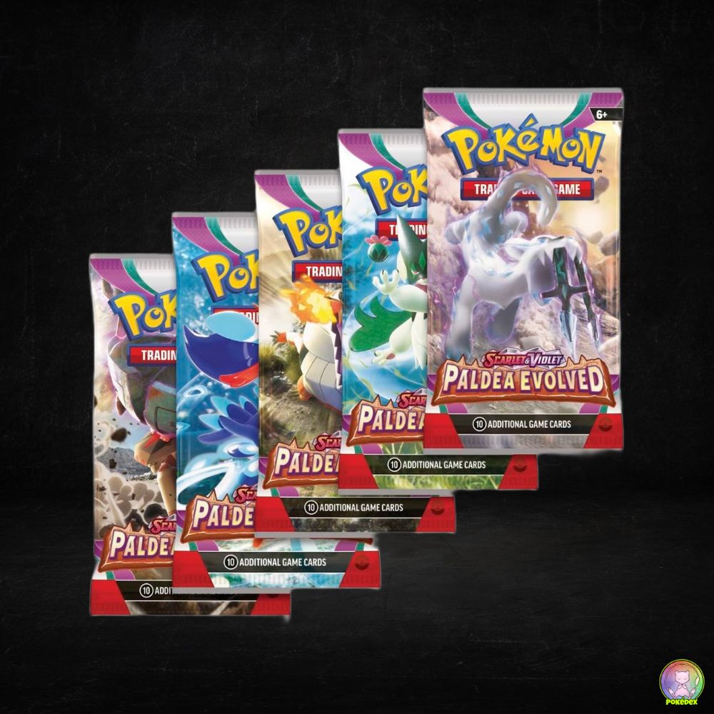 Pokmon TCG: Paldea Evolved Booster PACK (English) Pokdex Pokmon TCG: Paldea Evolved Booster PACK (English) Pokdex