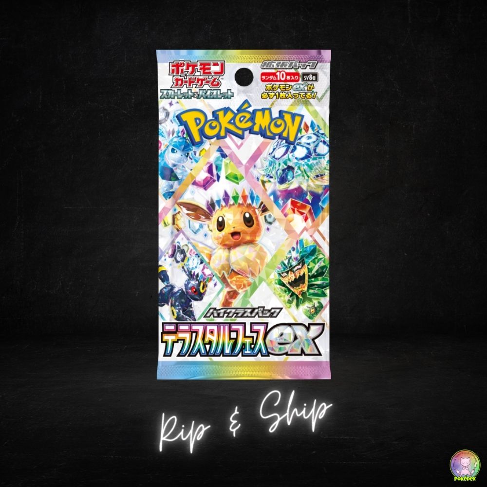 Box Break | Pokemon TCG: Terastal Festival (sv8a) | Japanese
