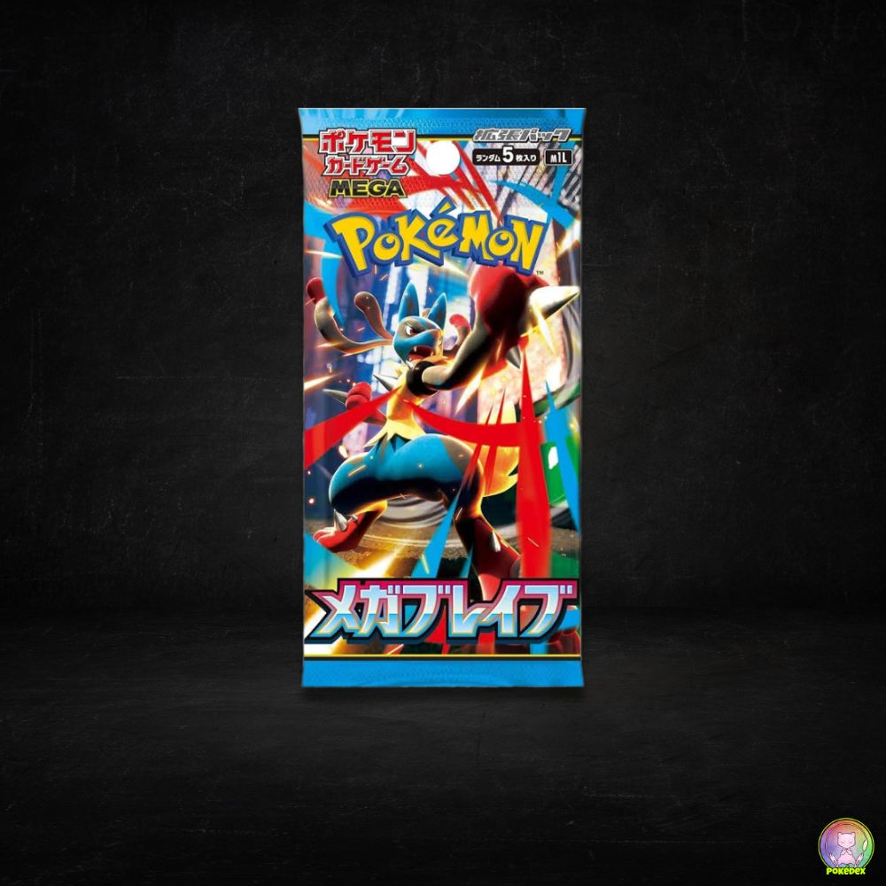 mega brave japanese booster box Pokémon TCG: Mega Brave Booster PACK