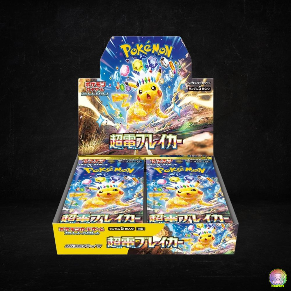 sv8 booster box Pokémon TCG: Super Charged Breaker Booster BOX
