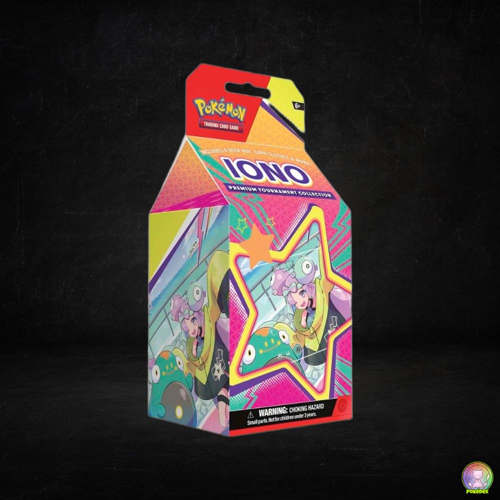 Pokmon TCG: Iono Premium Tournament Collection Pokdex Pokmon TCG: Iono Premium Tournament Collection Pokdex