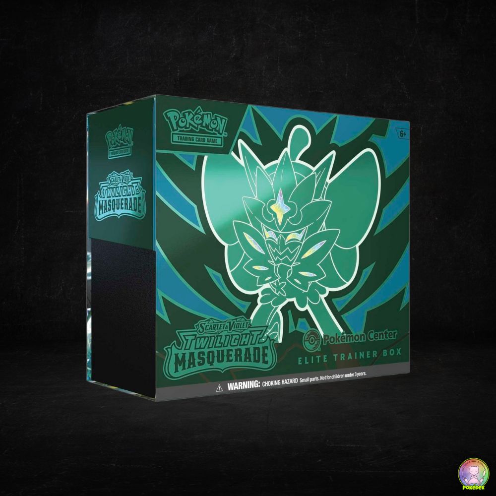 Pokmon Center EXCLUSIVE Elite Trainer Box (ETB) - Twilight Masquerade Pokdex Pokmon Center EXCLUSIVE Elite Trainer Box (ETB) - Twilight Masquerade Pokdex