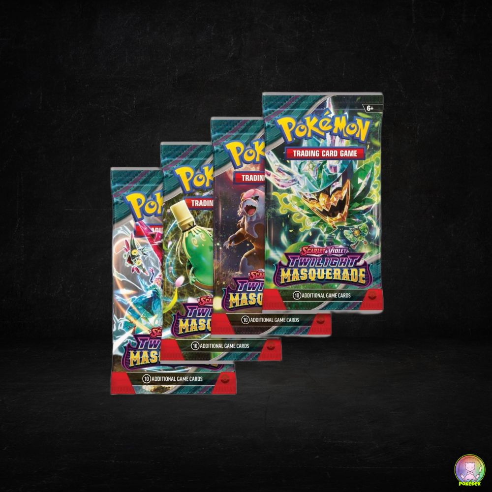 Pokmon TCG: Twilight Masquerade Booster PACK (English) Pokdex Pokmon TCG: Twilight Masquerade Booster PACK (English) Pokdex