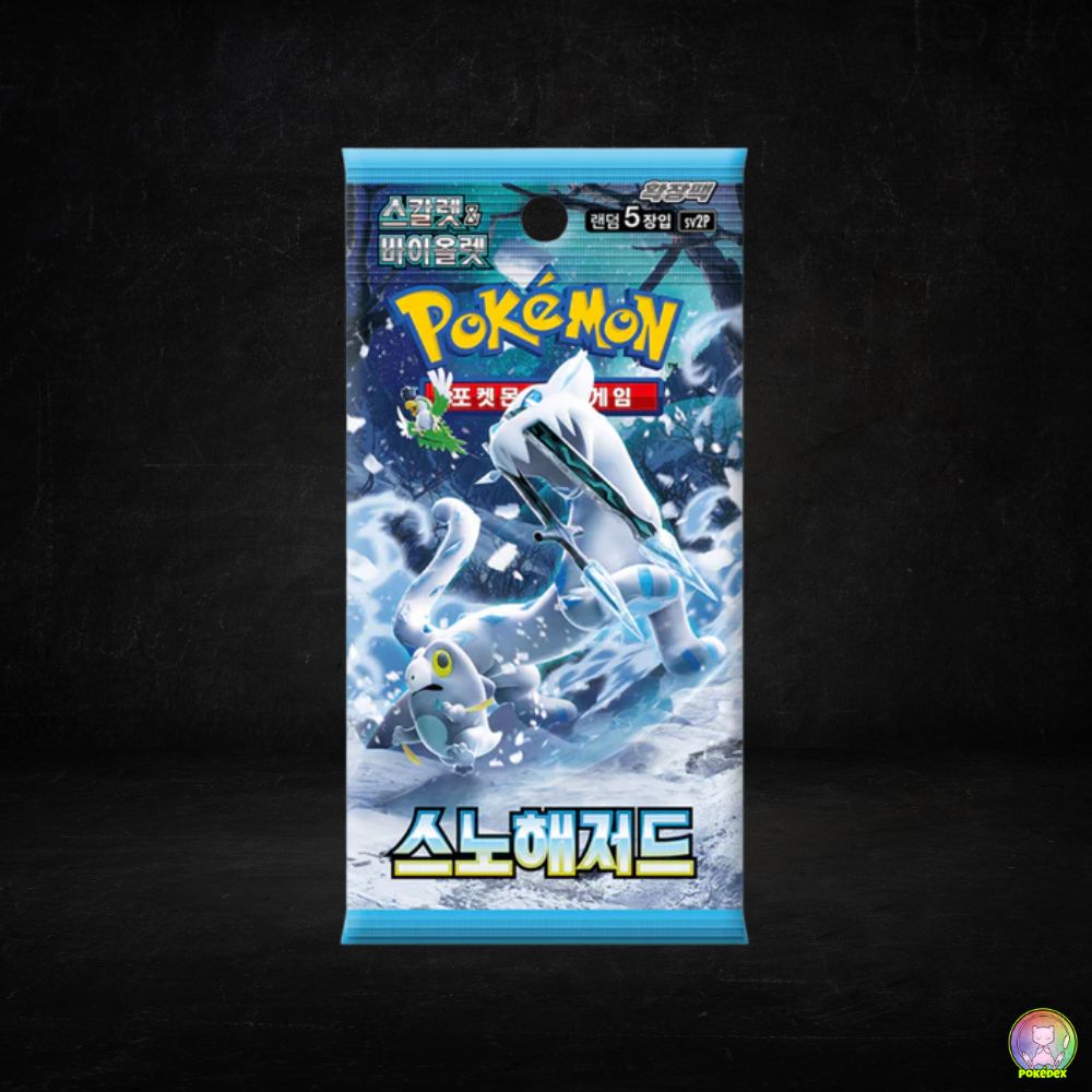 Pokmon TCG: Snow Hazard Booster Pack | KOREAN Pokdex Pokmon TCG: Snow Hazard Booster Pack | KOREAN Pokdex