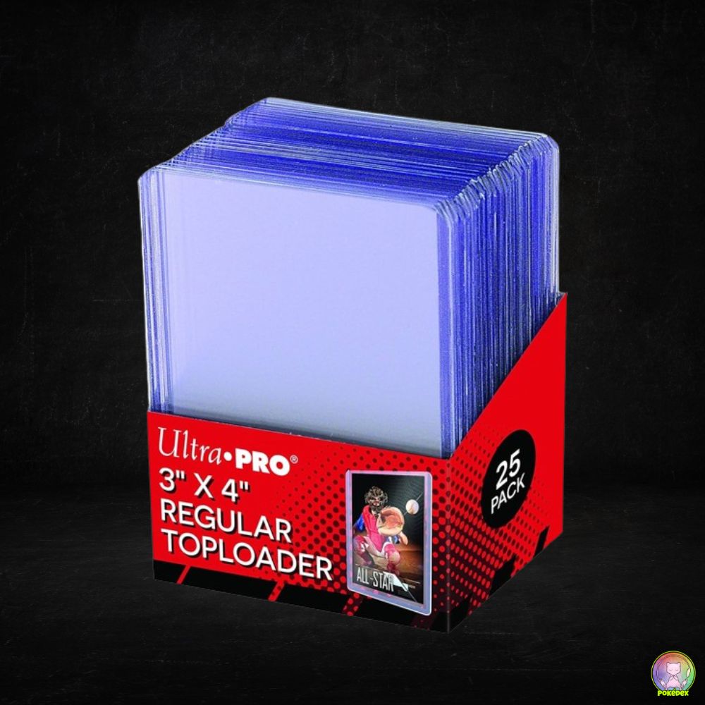 5-Count Ultra Pro 4x6 Rigid Toploaders - Clear, UV Protected Sleeves For Photos, Cards & Postcards