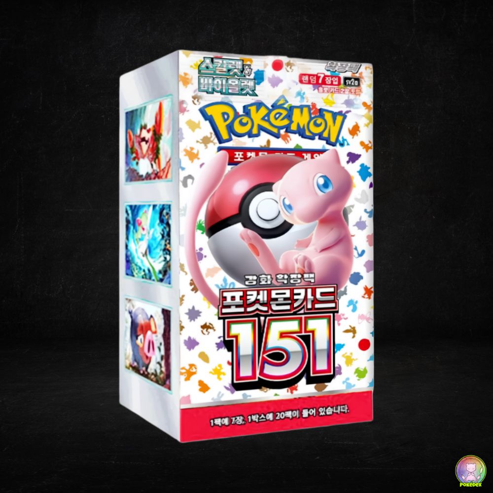 Pokémon TCG: Pokemon 151 Booster Box (KOREAN) – Pokédex