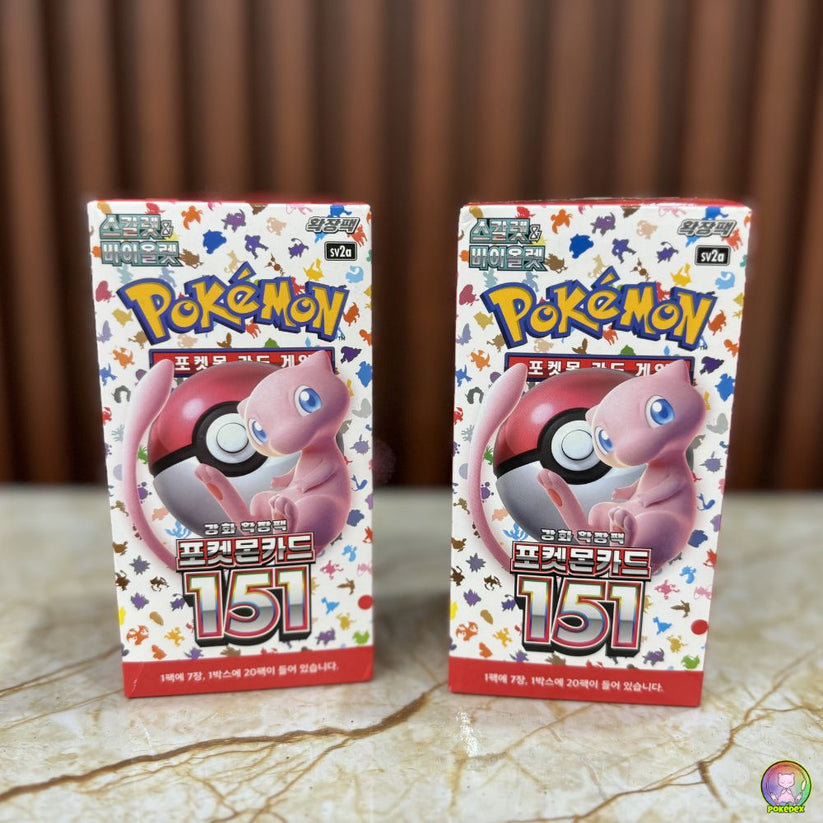 Pokémon TCG: Pokemon 151 Booster Box (KOREAN) – Pokédex