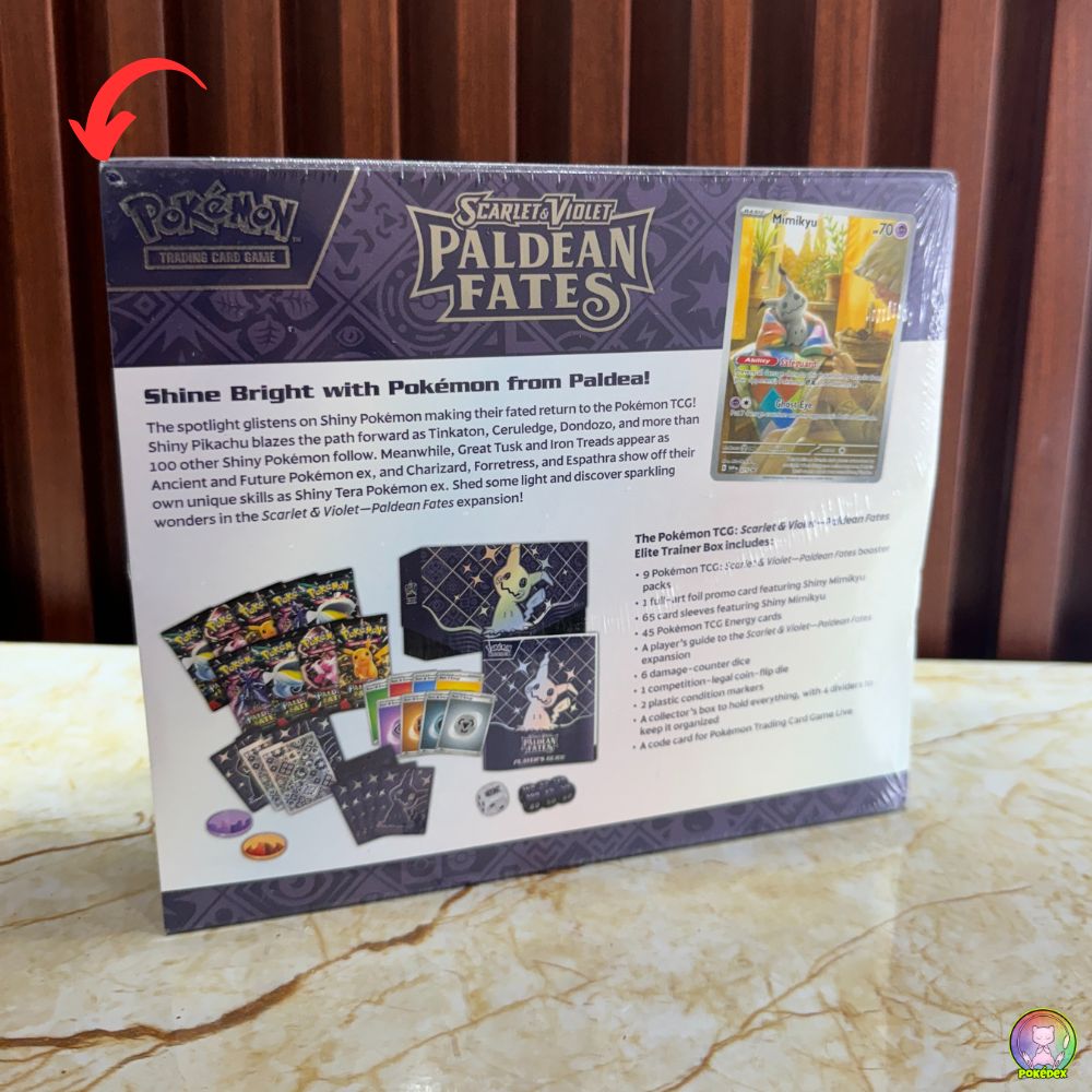 Pokémon TCG: Paldean Fates Elite Trainer Box (Option 2)