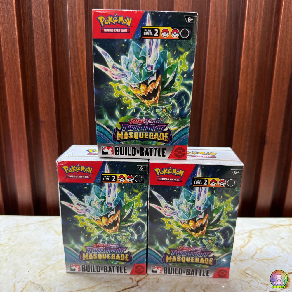 Pokémon TCG: Scarlet & Violet-Twilight Masquerade Build & Battle Box