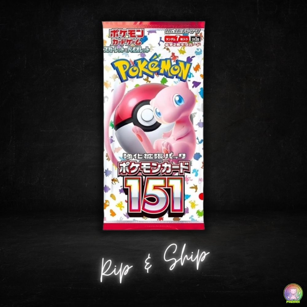 Box Break | Pokemon TG: Pokémon 151 (sv2a) | Japanese