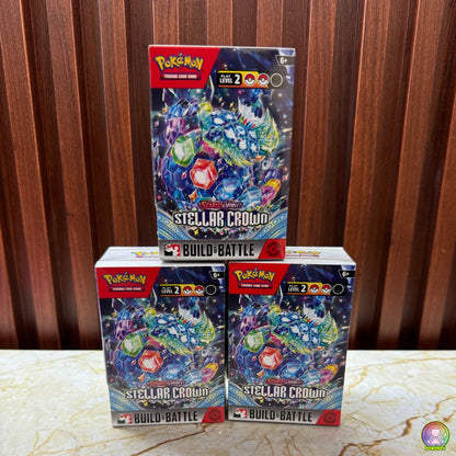 Pokémon TCG: Scarlet & Violet-Stellar Crown Build & Battle Box