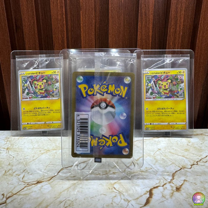 Basic Pokemon Pikachu Card SEALED Detective Pikachu Pokemon TCG Booster Pack  - 2 Card Promo Pack, 2019 Detective Pikachu Booster