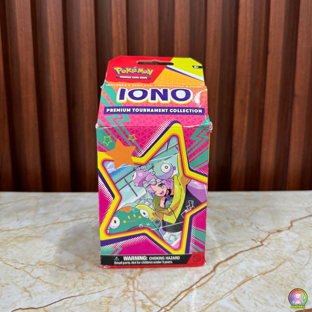 Pokmon TCG: Iono Premium Tournament Collection Pokdex Pokmon TCG: Iono Premium Tournament Collection Pokdex