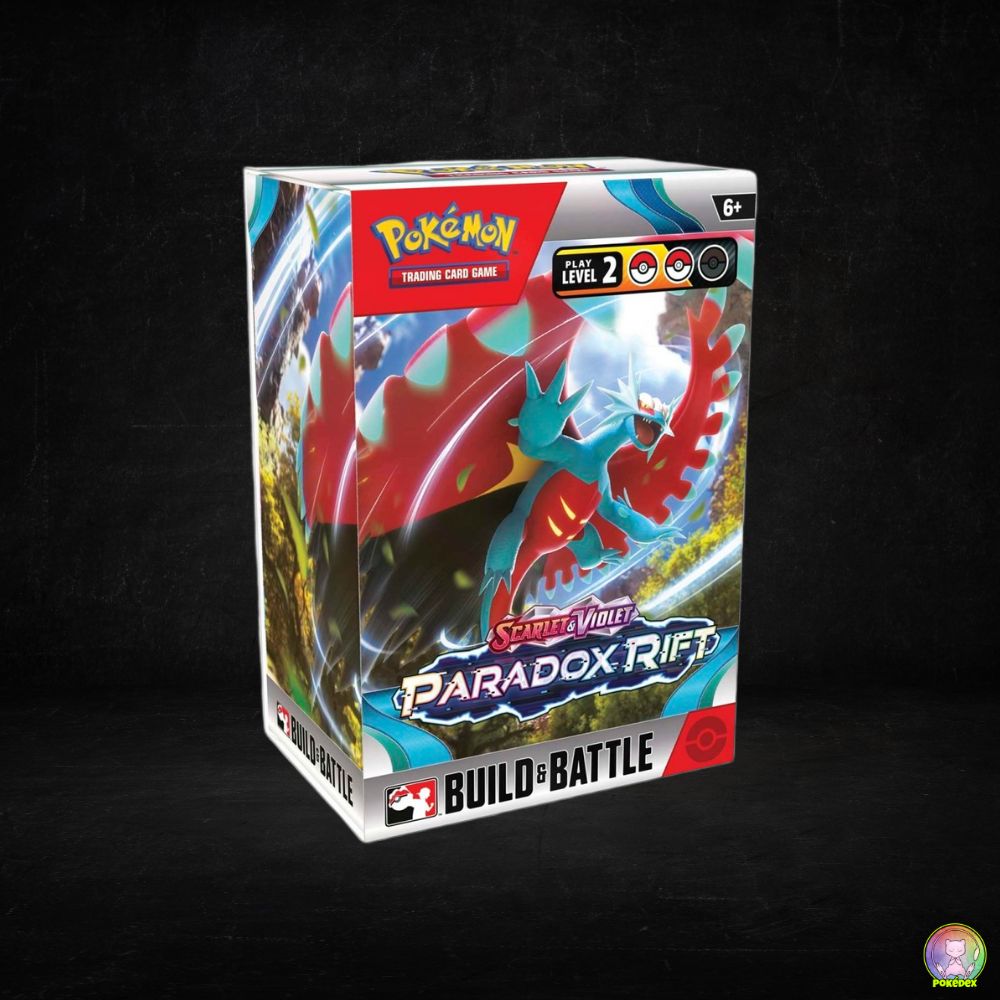 Pokémon TCG: Scarlet & Violet-Paradox Rift Build & Battle Box