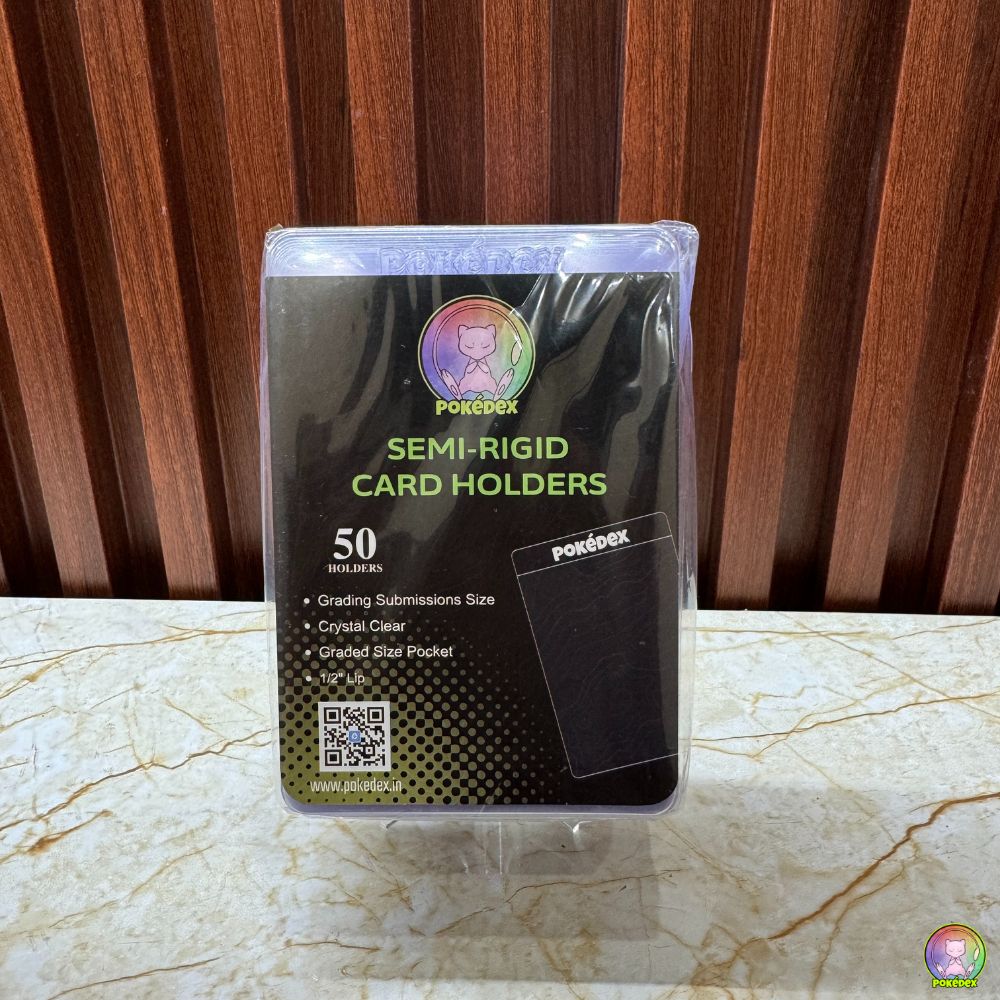 Simi Ridge Card Saver Pokedex SEMI RIGID Card Savers | TCG Supplies – Pokédex