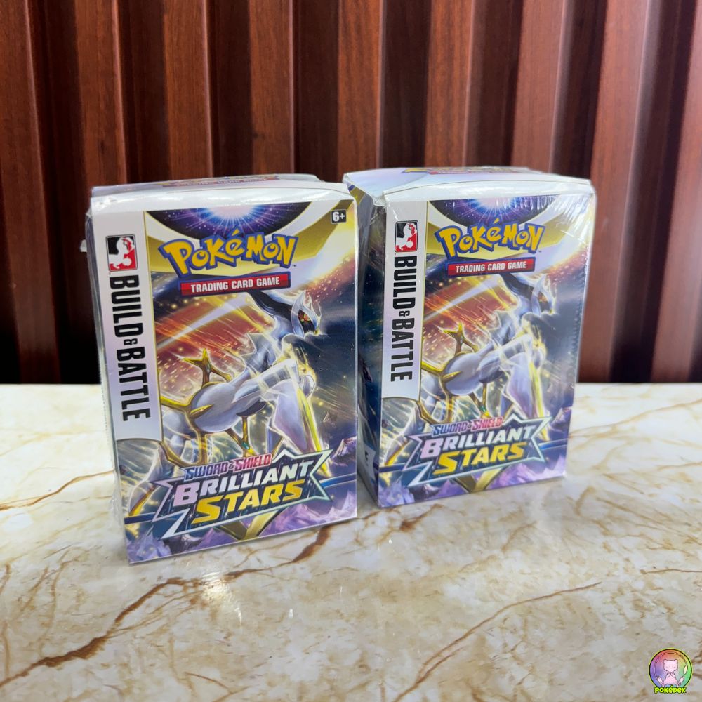 Pokmon TCG: Sword & Shield- Brilliant Stars Build & Battle Box Pokdex Pokmon TCG: Sword & Shield- Brilliant Stars Build & Battle Box Pokdex