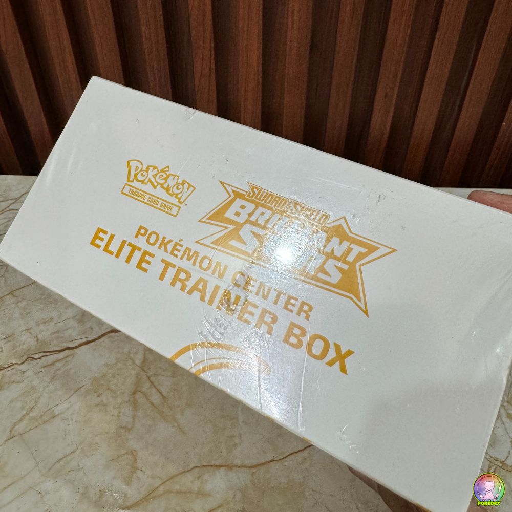 Pokémon Center Exclusive Elite Trainer Box - Brilliant Stars (Check seal photos)