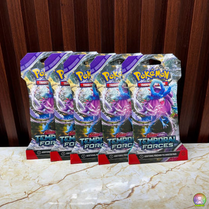 Pokémon TCG: Scarlet & Violet- Temporal Forces Sleeved Booster Pack (10 Cards)