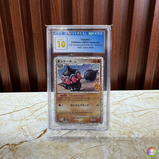 CGC 10 Pokémon Claydol 25th Anniversary Japanese | Graded Slab