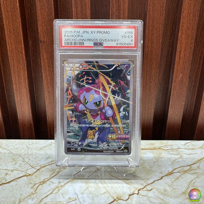 PSA 4 Pokémon Promo Hoopa 155/XY-P Japanese | Graded Slab