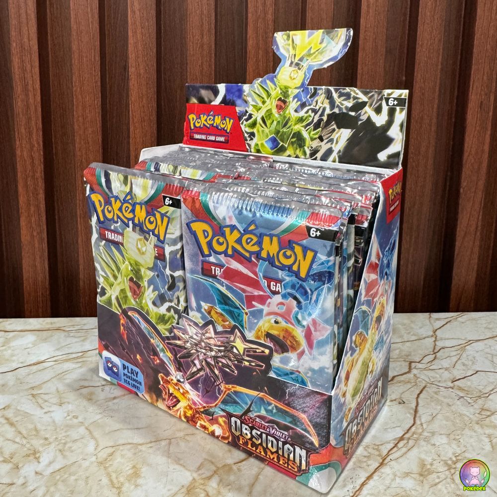 Pokemon Booster Pack Pokmon TCG: Obsidian Flames Booster Pack (Scarlet &  Violet Series) - Factory Sealed Pokemon Obsidian Flames Booster