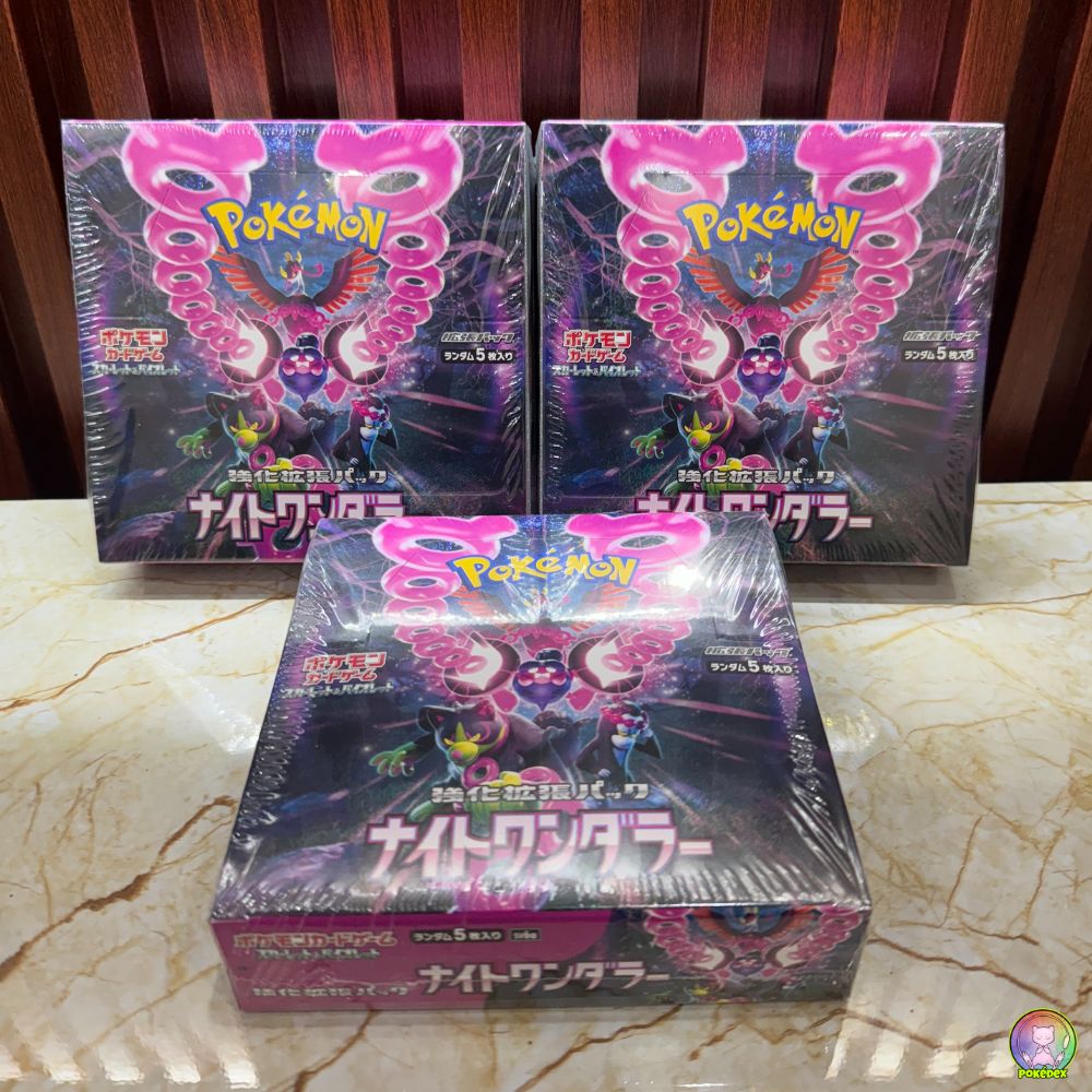 Box Break | Night Wanderer Japanese Booster PACK [SV6a] – Pokédex