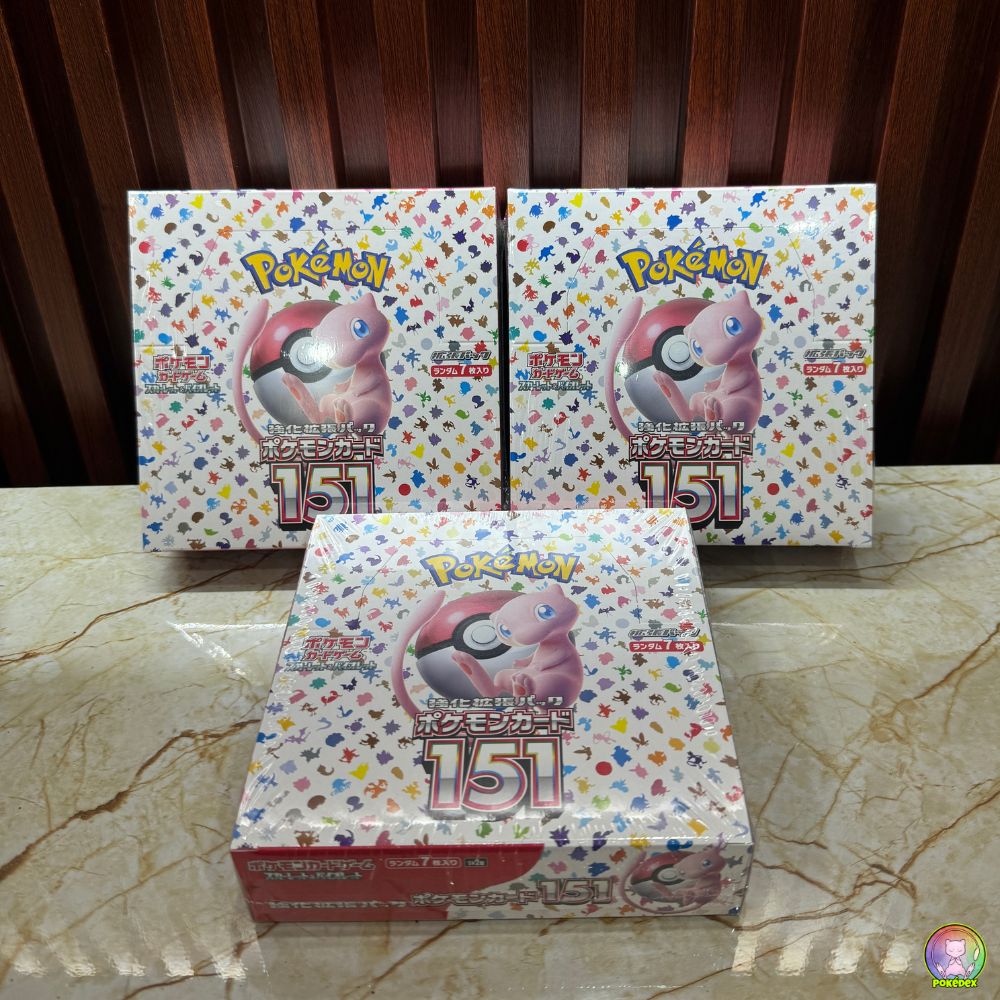 how many cards in japanese 151 booster box Pokémon TCG: Pokémon 151 Booster BOX