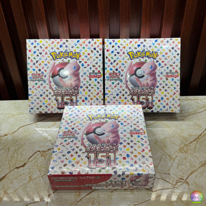 japanese booster box pokemon 151 Pokémon TCG: Pokémon 151 Booster BOX