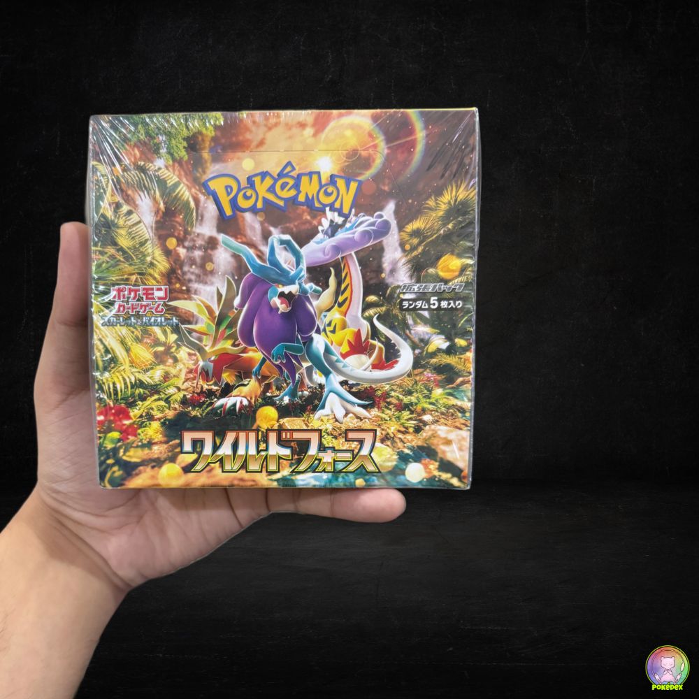 Pokemon Card Booster Box: Wild Force / Cyber Judge (sv5K / Sv5M) - Japanese, Sealed Pokemon Card Booster Box: Wild Force / Cyber Judge (sv5K / Sv5M) - Japanese, Sealed