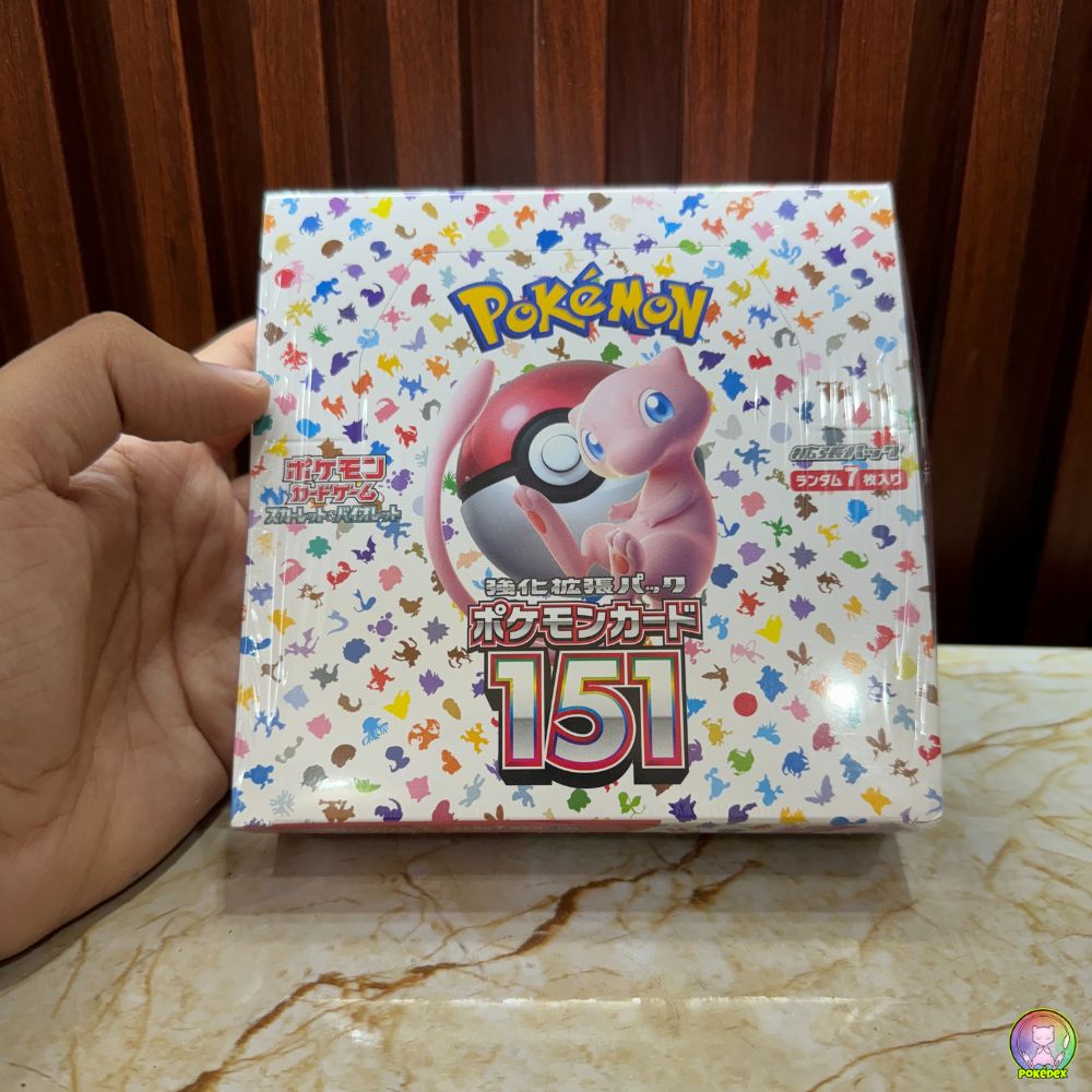 opening japanese booster box Pokémon TCG: Pokémon 151 Booster PACK (Sealed)