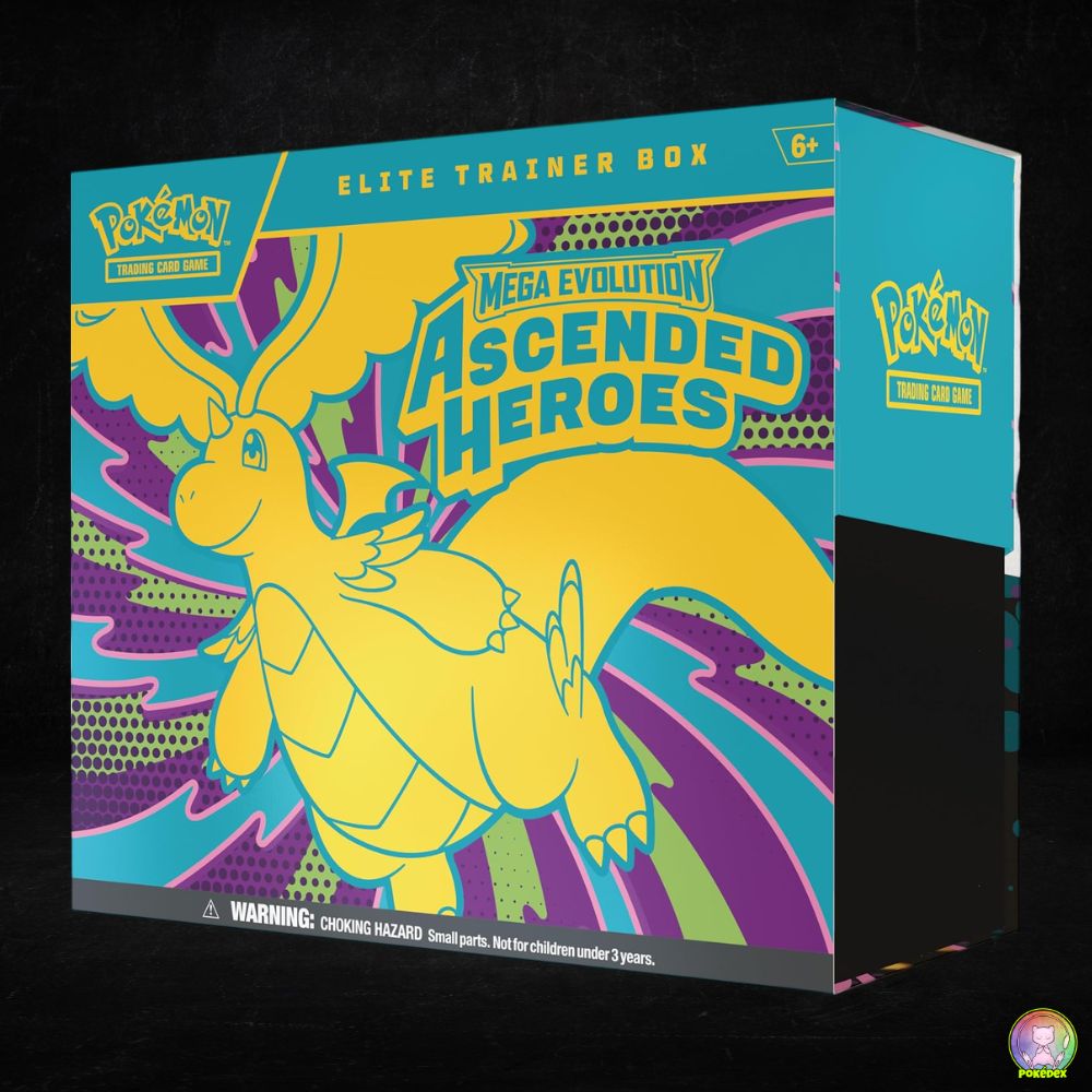 Pokémon TCG: Mega Evolution - Ascended Heroes Elite Trainer Box (ETB)