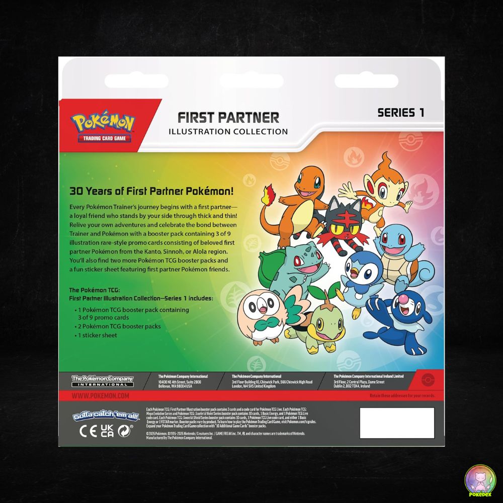 Pokémon TCG: First Partner Illustration Collection - Series 1