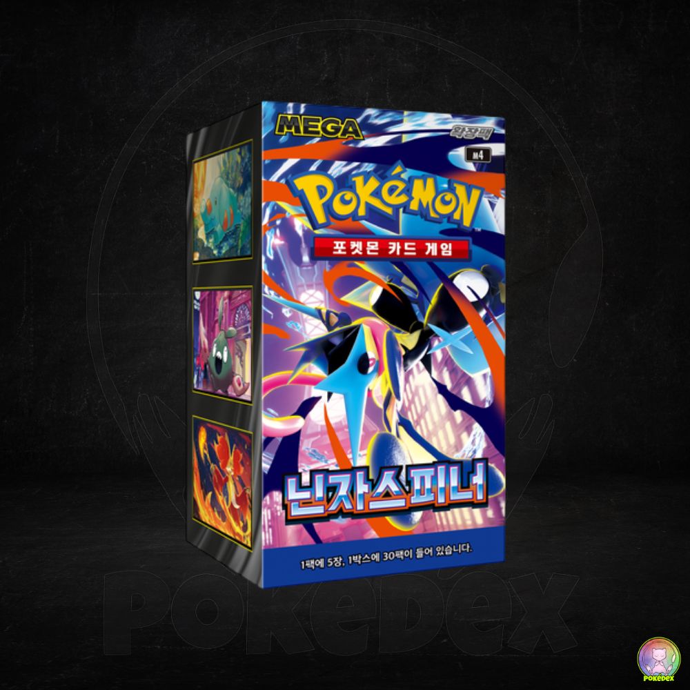 Pokémon TCG: Ninja Spinner Booster BOX | KOREAN 닌자스피너 [M4]