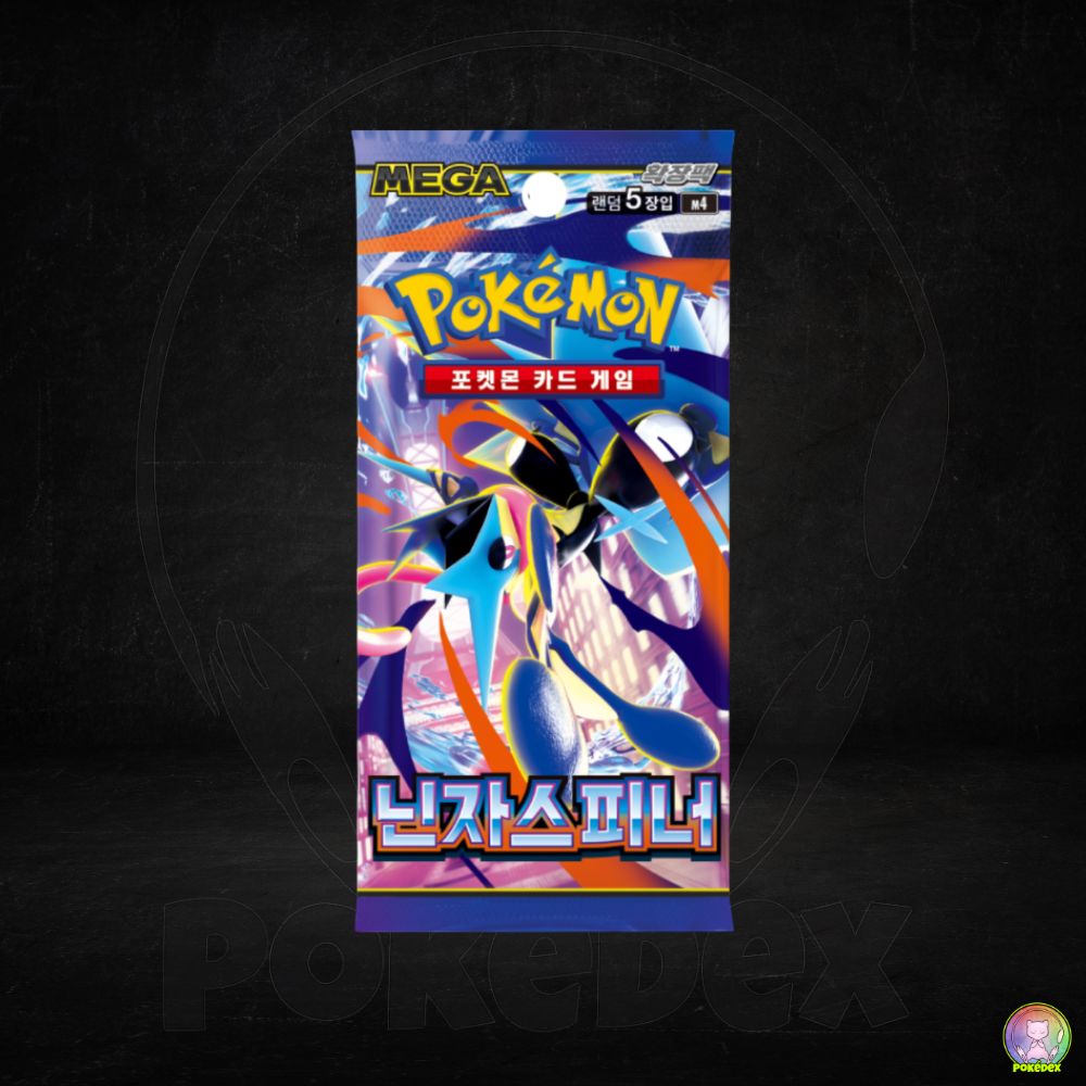 Pokémon TCG: Ninja Spinner Booster PACK | KOREAN 닌자스피너 [M4]
