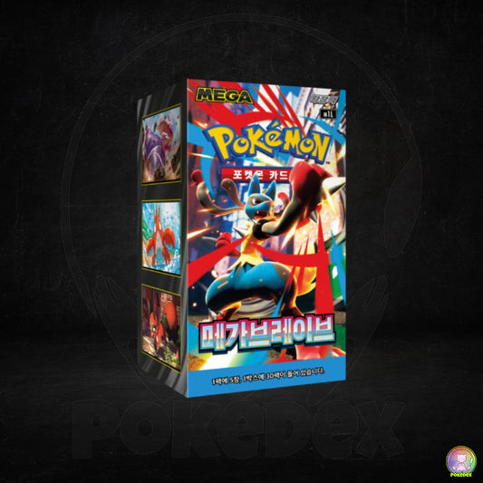 Pokémon TCG: Mega Brave Booster BOX | KOREAN 메가브레이브 [M1L]