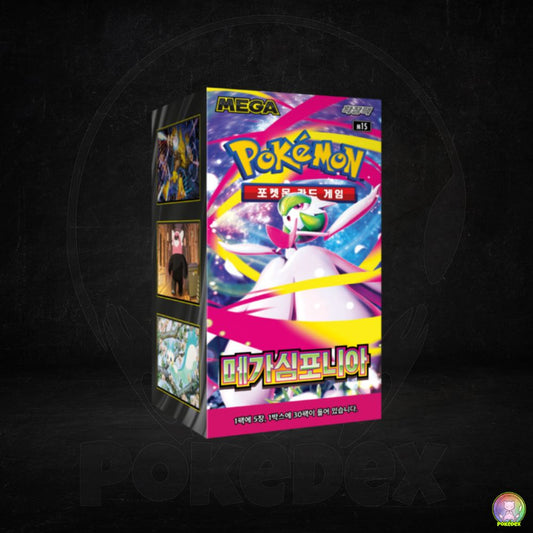 Pokémon TCG: Mega Symphonia Booster BOX | KOREAN 메가심포니아 [M1S]