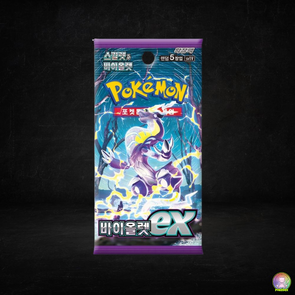 Pokmon TCG: Violet ex Booster PACK | KOREAN  Pokdex