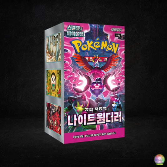 Pokémon TCG:  Night Wanderer Booster BOX | KOREAN [sv6a]