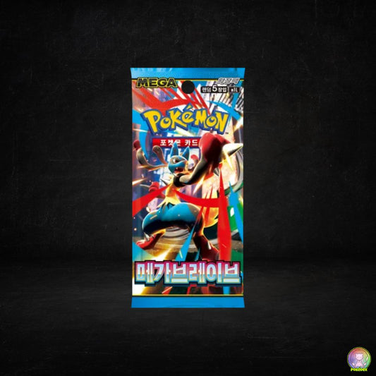 Pokémon TCG: Mega Brave Booster Pack | KOREAN 메가브레이브 [M1L]