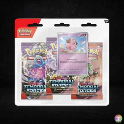 Pokémon TCG: Scarlet & Violet - Temporal Forces 3 Booster Packs | 3 Pack Blister